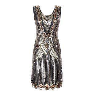 Fun Glitzy Flapper Dress